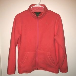 LL Bean fleece jacket size 18 xl in girls